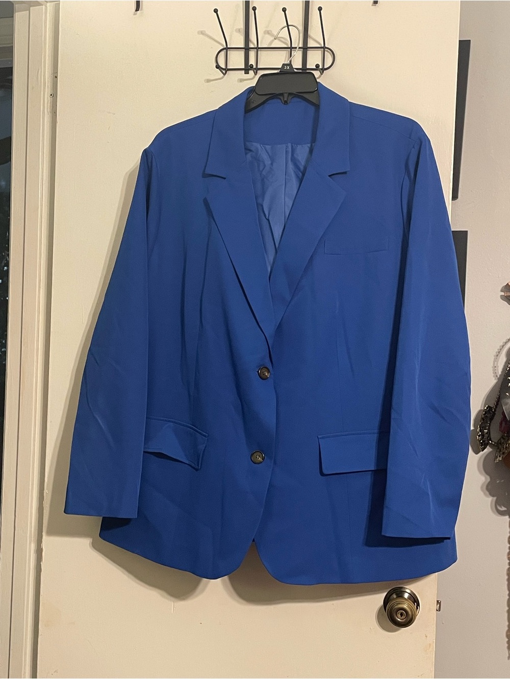 Source Unknown Royal Blue Women's Blazer Jacket